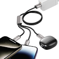 Miniatyrbild 6 av 6: Tech-Protect 1 m 3.5A 3in1 USB-C/Lightning/Micro Kabel UltraBoost