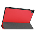 Miniatyrbild 5 av 5: Lenovo Tab P11 / P11 Plus - Tri-Fold Läder Fodral - Röd Red Röd