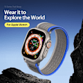 Miniatyrbild 3 av 6: DUX DUCIS Apple Watch 38/40/41 mm Armband Sport Nylon Loop