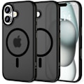 Miniatyrbild 1 av 5: Tech-Protect iPhone 16 Skal MagSafe MagMat Matt Svart