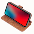 Miniatyrbild 5 av 7: DG.MING iPhone 13 Pro Max Fodral Retro Läder Brun Brun