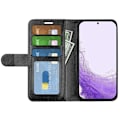 Miniatyrbild 2 av 6: Samsung Galaxy S23 Fodral Crazy Horse Läder Svart