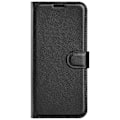 Miniatyrbild 6 av 6: Samsung Galaxy A15 5G Fodral Litchi Läder Svart