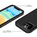 Miniatyrbild 2 av 5: iPhone 12 / 12 Pro - Shockproof Xtreme Skal - Svart Black Svart