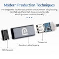 Miniatyrbild 5 av 6: USB-C till DisplayPort DP Hona Adapter 4K 60Hz Grå