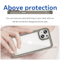 Miniatyrbild 3 av 6: iPhone 15 Skal Akryl/TPU Transparent Grå
