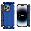 Miniatyrbild 4 av 6: iPhone 15 Pro Max Skal Honeycomb Shockproof Blå