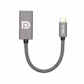 Miniatyrbild 2 av 6: USB-C till DisplayPort DP Hona Adapter 4K 60Hz Grå