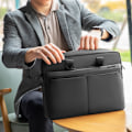 Miniatyrbild 3 av 6: MARK RYDEN 15.6" Business Laptop Sleeve Med Axelband Svart