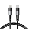 Miniatyrbild 1 av 5: Tech-Protect 1 m 20W/3A PD Lightning - USB-C Kabel UltraBoost Grå