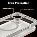 Miniatyrbild 4 av 6: ColorPop iPhone 13 Skal CH MagSafe Transparent/Titanium