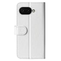 Miniatyrbild 6 av 6: Google Pixel 9a Fodral Crazy Horse Läder Vit