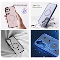 Miniatyrbild 6 av 7: ColorPop Galaxy S24 Skal CH MagSafe Matt Lavender Ash
