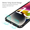 Miniatyrbild 4 av 6: LEEU DESIGN iPhone 15 Plus Skal AirBag Hybrid Matt Svart