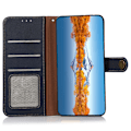 Miniatyrbild 4 av 6: KHAZNEH Galaxy S25 Plus / S24 Plus Fodral Äkta Läder RFID Blå