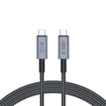 Tech-Protect 2 m 240W PD 8K USB-C/USB-C Kabel UltraBoost Grå