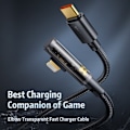 Miniatyrbild 3 av 6: Mcdodo 1.2m 36W USB-C - Lightning Elbow Kabel Svart