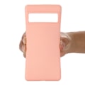 Miniatyrbild 5 av 6: Google Pixel 7 Pro Skal Liquid Silikon Ljus Rosa