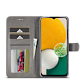 Miniatyrbild 4 av 6: LC.IMEEKE Samsung Galaxy A24 5G Fodral Läder Grå