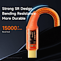 Miniatyrbild 6 av 6: Mcdodo 1.2m 100W PD USB-C - USB-C Kabel Svart