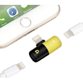 Miniatyrbild 4 av 4: Lightning Splitter x2 Lightning Port - Svart/Gul