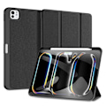 Miniatyrbild 1 av 6: DUX DUCIS iPad Pro 11 2024 DOMO Series Tri-Fold Fodral Svart