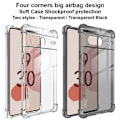 Miniatyrbild 6 av 6: IMAK Google Pixel 7 Skal Shockproof Airbag Tonad Svart
