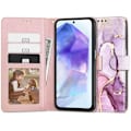 Miniatyrbild 1 av 6: Tech-Protect Samsung Galaxy A55 5G Fodral Läder Marmor