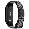 Miniatyrbild 1 av 6: Xiaomi Smart Band 9/8 Träningsarmband Dual-Color Svart/Grå