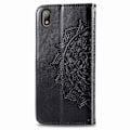 Miniatyrbild 5 av 5: Huawei Y5 (2019) - Plånboksfodral Mandala - Svart Black Svart