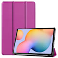 Miniatyrbild 1 av 5: Samsung Galaxy Tab S6 Lite - Tri-Fold Fodral - Lila Purple Lila