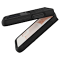 Miniatyrbild 2 av 6: Spigen Caseology Samsung Galaxy Z Flip 4 Skal Parallax Matt Svart