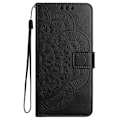 Miniatyrbild 6 av 6: Samsung Galaxy A16 / A26 5G Fodral Mandala Läder Svart