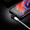 Miniatyrbild 4 av 4: USB-C Hona - USB-C Hane Adapter 90 Grader Svart