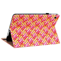 Miniatyrbild 5 av 6: Samsung Galaxy Tab A7 10.4 Fodral Vävd Textur Rosa/Gul