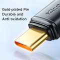 Miniatyrbild 6 av 6: Mcdodo 2m 240W 5A PD USB-C - USB-C Snabbladdningskabel Svart
