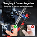 Miniatyrbild 5 av 6: ENKAY 2m 3in1 USB-C / Lightning / MicroUSB 360° Magnetkabel Grön