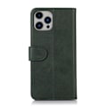 Miniatyrbild 3 av 6: iPhone 15 Pro Fodral Läder Solid Grön
