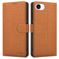 Miniatyrbild 1 av 5: Tech-Protect iPhone 16e Fodral Läder Saddle Brown