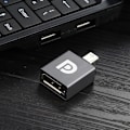 Miniatyrbild 4 av 4: DisplayPort Hona till Mini DisplayPort Hane Adapter Grå