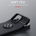 Miniatyrbild 5 av 6: iPhone 15 Pro Max Skal Ring Svart/Röd