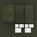 Miniatyrbild 2 av 4: HOFI iPhone 16 2-PACK Skärmskydd Pro+ Heltäckande Svart