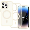 Miniatyrbild 2 av 6: ColorPop iPhone 14 Pro Skal CH MagSafe Matt Off White