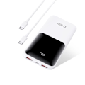Miniatyrbild 4 av 6: Tech-Protect 10000 mAh 22.5W Powerbank Vit