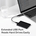 Miniatyrbild 5 av 6: BASEUS Adapter USB-C - USB-A 3.1 Konverterare Svart
