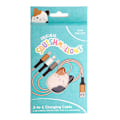 Miniatyrbild 6 av 6: Squishmallows Laddningskabel 1,2m 3in1 USB-C/Micro/Lightning Cam