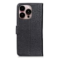 Miniatyrbild 3 av 6: KHAZNEH iPhone 14 Pro Max Fodral Läder Svart