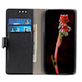 Miniatyrbild 4 av 6: Motorola Moto G200 Fodral Solid Läder Svart