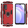 Miniatyrbild 4 av 5: Xiaomi Redmi 9T - Hybrid Ring Skal - Röd Red Röd