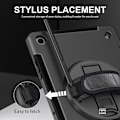 Miniatyrbild 2 av 6: Samsung Galaxy Tab A9 Plus Skal 360 Rotation Shockproof Med Rem